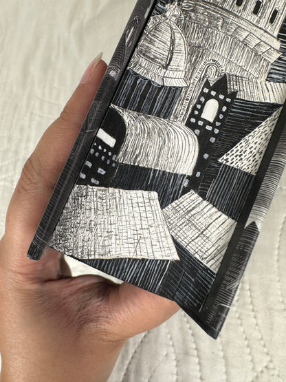 Seconds - Babel by R F Kuang Hand Painted Custom Fore Edge Book