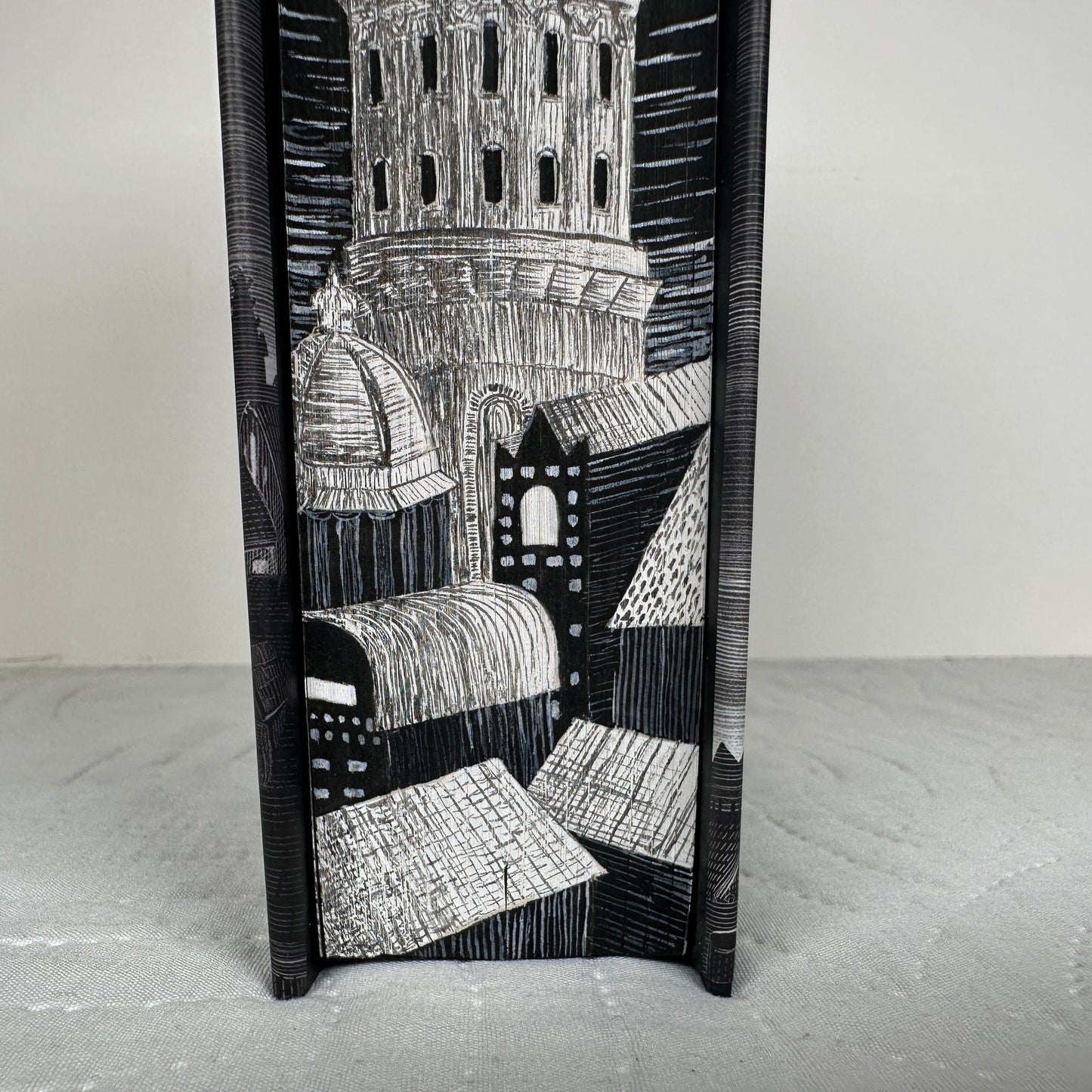 Seconds - Babel by R F Kuang Hand Painted Custom Fore Edge Book