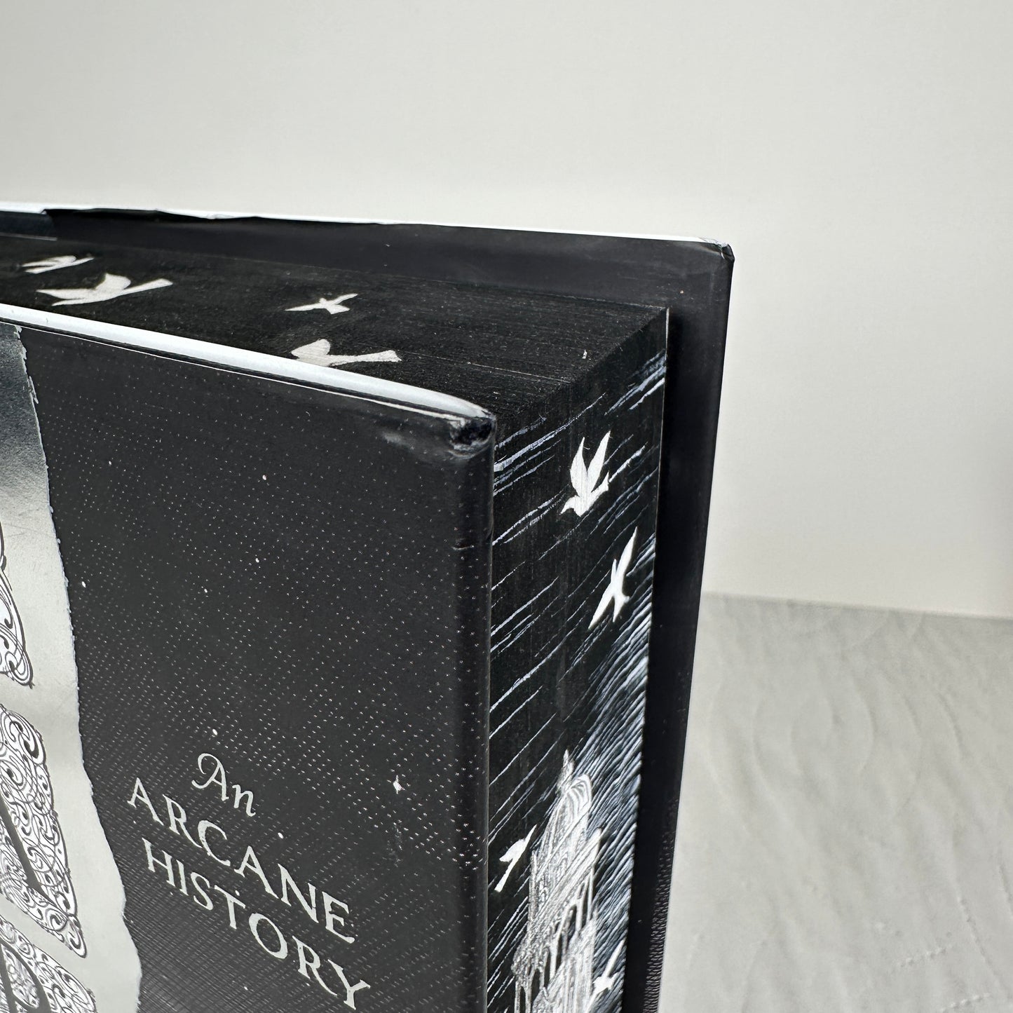 Seconds - Babel by R F Kuang Hand Painted Custom Fore Edge Book