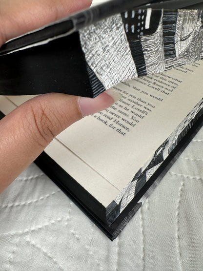 Seconds - Babel by R F Kuang Hand Painted Custom Fore Edge Book