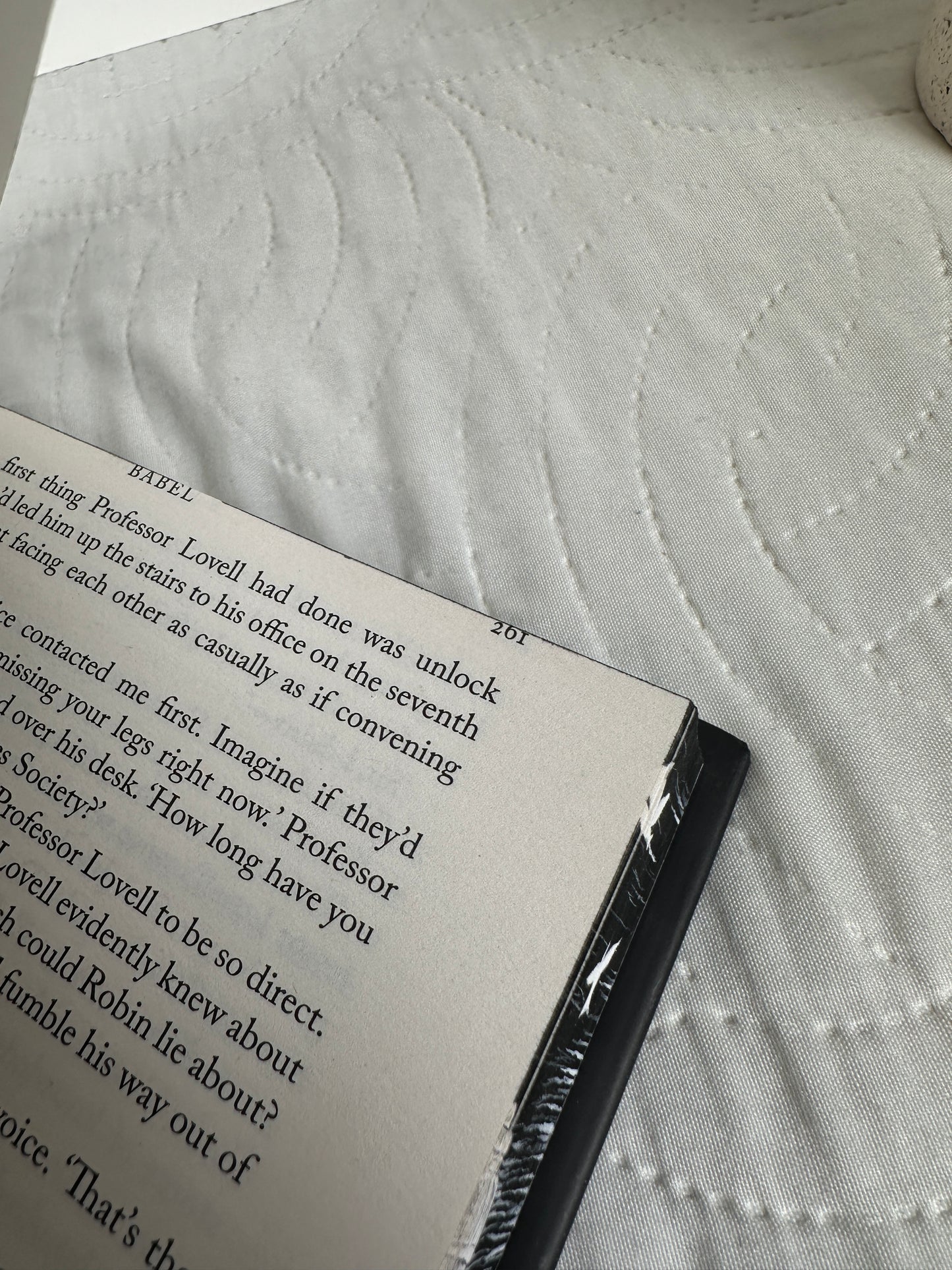 Seconds - Babel by R F Kuang Hand Painted Custom Fore Edge Book