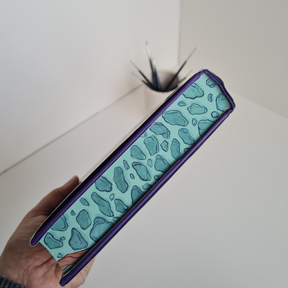 A Curse for True Love by Stephanie Garber Hand Painted Custom Fore Edge Book