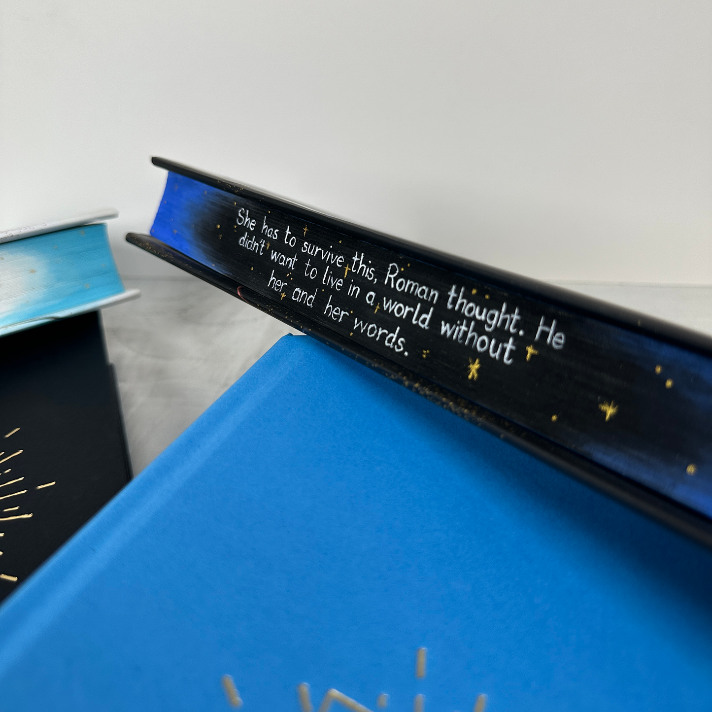 Seconds - Divine Rivals and Ruthless Vows Hand Painted Set by Rebecca Ross with Customizable Quotes