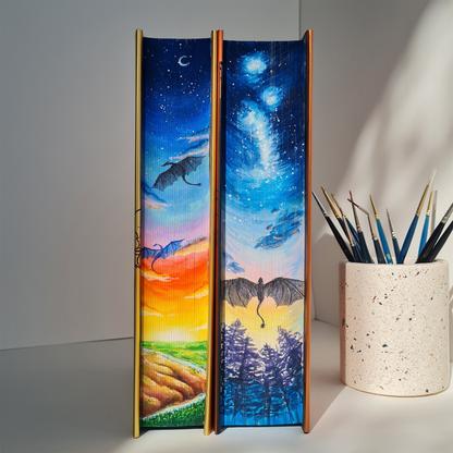 Preorder - Fourth Wing & Iron Flame Sunset/Sunrise Set by Rebecca Yarros