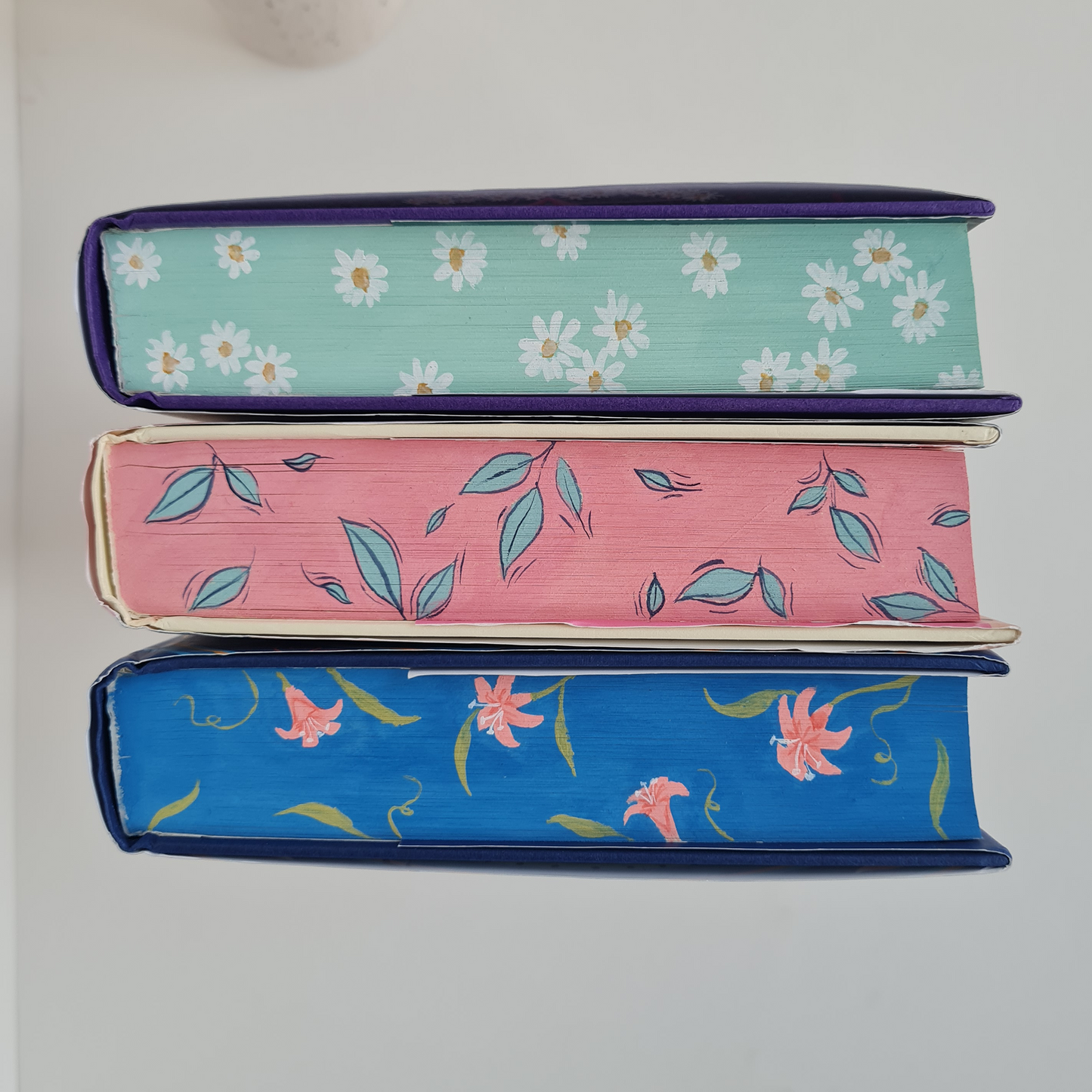 Pre-Order - Once Upon a Broken Heart Set by Stephanie Garber Hand Painted Custom Fore Edge Book