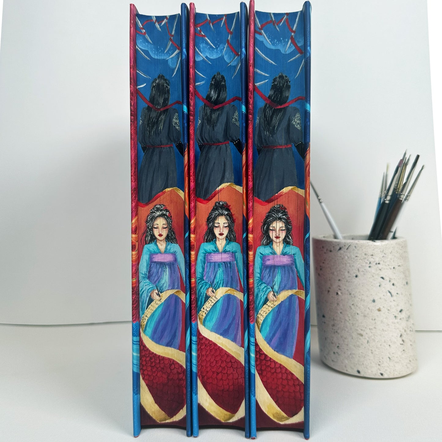The Poet Empress Signed with Hand Painted Edges | Special Edition Book